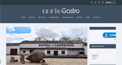 Desktop Screenshot of curiosidadesgastronomicas.com